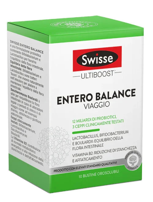 SWISSE ENTERO BALANCE VIAGGIO 10 BUSTINE - Farmaspeed