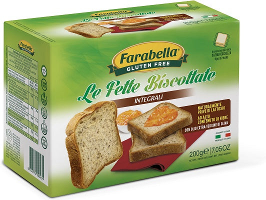 FARABELLA FETTE BISCOTTATE INTEGRALI 200 G