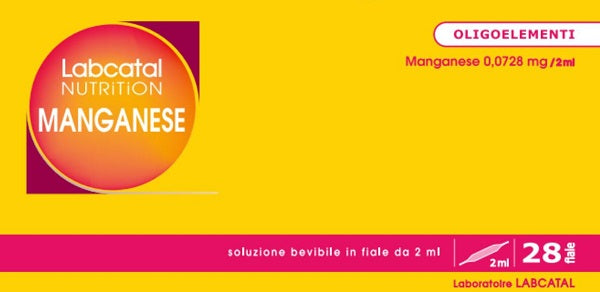 LABCATAL NUTRITION MANGANESE 28 VIALS 2 ML