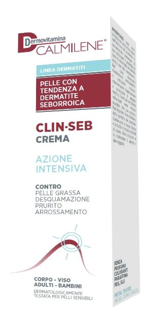 DERMOVITAMINA CALMILENE CLIN-SEB CREAM INTENSIVE ACTION FOR SKIN WITH A TENDENCY TO SEBORRHEIC DERMATITIS 50 ML
