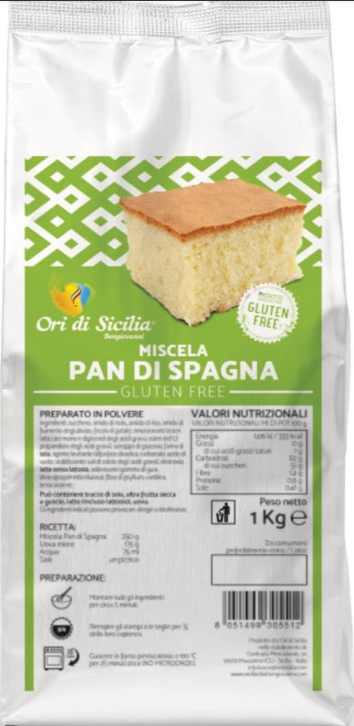 ORI DI SICILIA GOLD MIX SPONGE CAKE 1 KG