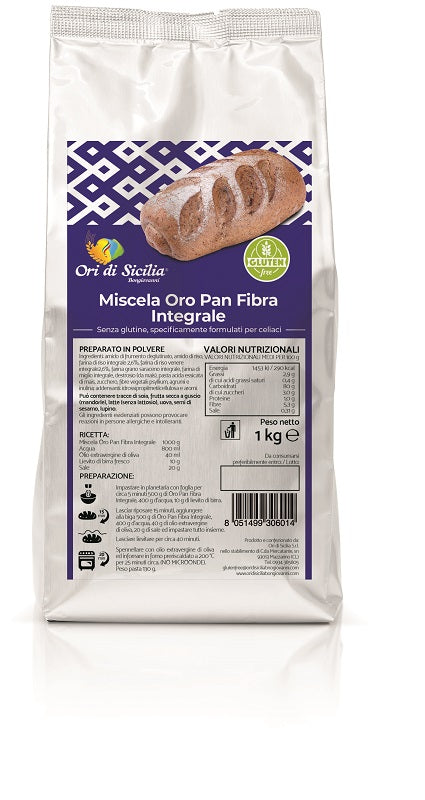 ORI DI SICILY MIX ORO WHOLE FIBER PAN 1 KG