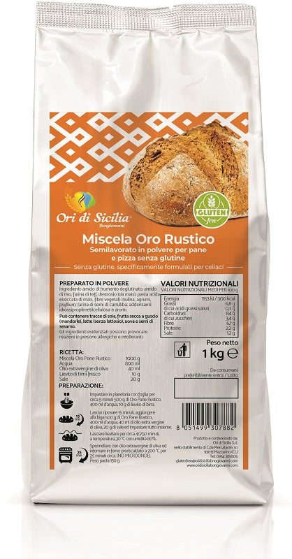 ORI DI SICILIA MIX RUSTIC GOLD 1 KG