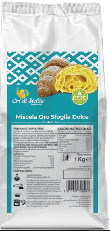 ORI DI SICILIA MIX GOLD SWEET PUFF PASTRY 1 KG