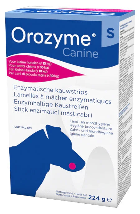 OROZYME CANINE STRISCE ENZIMATICHE MASTICABILI PER CANI DI TAGLIA PICCOLA - Farmaspeed