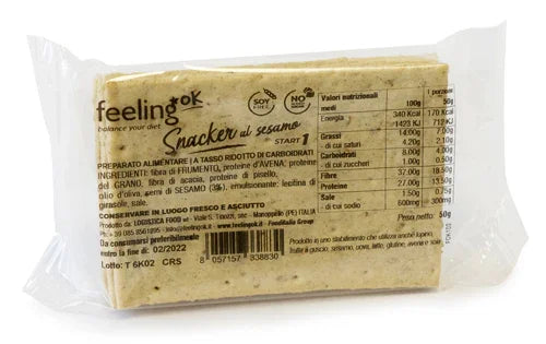 FEELING OK SNACKER SESAMO 50 G - Farmaspeed