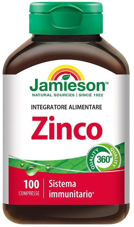 JAMIESON ZINCO 100 COMPRESSE