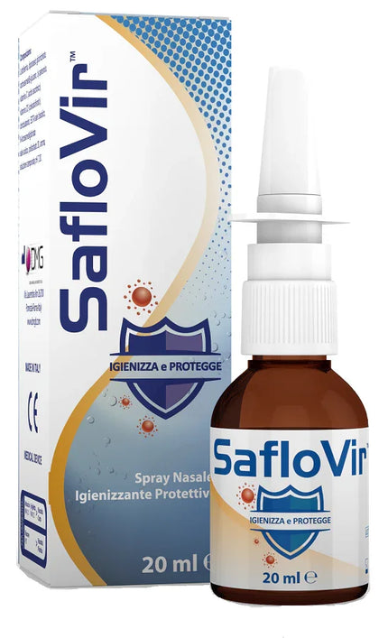 SAFLOVIR SPRAY NASALE IGIENIZZANTE PROTETTIVO 20 ML - Farmaspeed