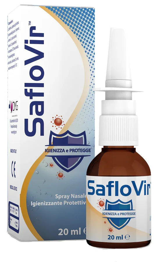 SAFLOVIR SPRAY NASALE IGIENIZZANTE PROTETTIVO 20 ML - Farmaspeed