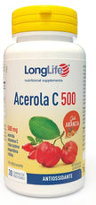 LONGLIFE ACEROLA C500 ARANCIA 30 COMPRESSE MASTICABILI - Farmaspeed