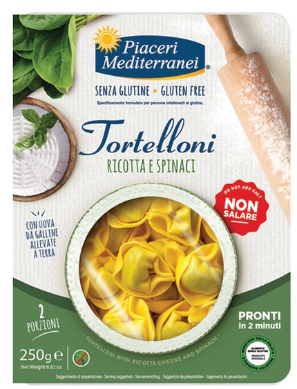 MEDITERRANEAN PLEASURES TORTELLONI RICOTTA SPINACH 250 G