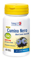LONGLIFE ORGANIC BLACK CUMIN OIL 60 GELATIN PEARLS