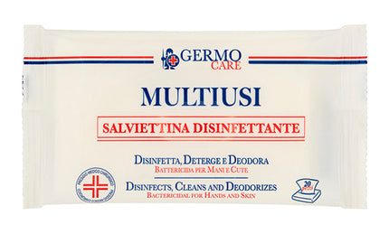 MULTIUSI SALVIETTINA DISINFETTANTE 20 PEZZI