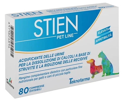 STIEN PET LINE GATTI/CANI PICCOLA TAGLIA 80 COMPRESSE DIVISIBILI - Farmaspeed
