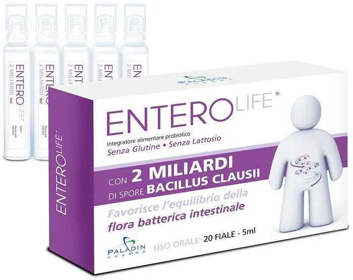 ENTEROLIFE 2 MILIARDI 20 FIALE DA 5 ML - Farmaspeed