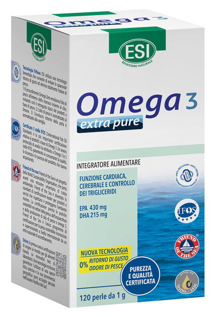ESI OMEGA 3 EXTRA PURE 120 PEARLS