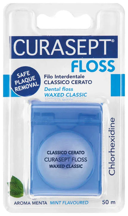 CURASEPT FLOSS CLASSIC CERATO CLOREXIDINA - Farmaspeed