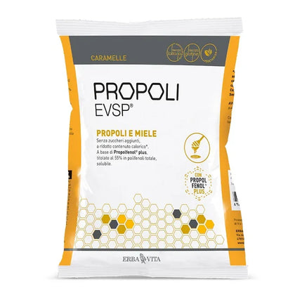 PROPOLI EVSP CARAMELLE PROPOLI MIELE 65 G - Farmaspeed
