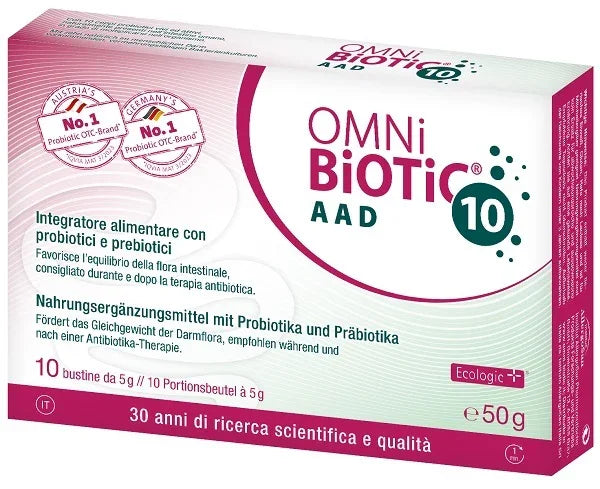 OMNI BIOTIC 10 AAD 10 BUSTINE DA 5 G - Farmaspeed
