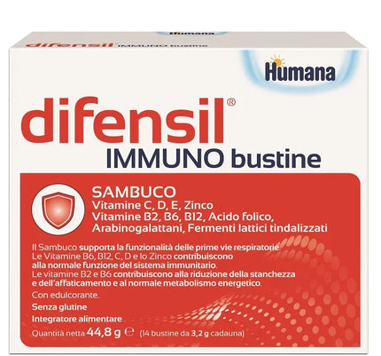 DIFENSIL IMMUNO BUSTINE 14 BUSTINE - Farmaspeed