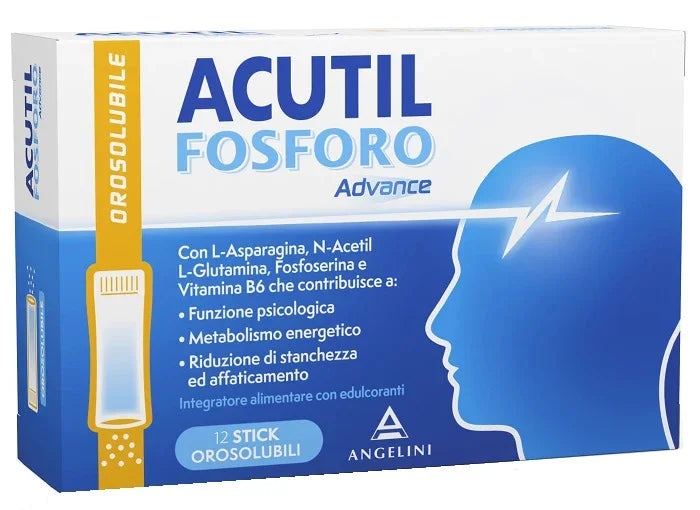 ACUTIL FOSFORO ADVANCE 12 STICK OROSOLUBILI - Farmaspeed
