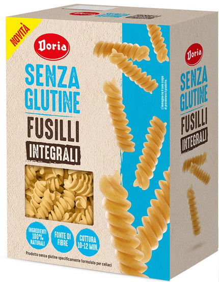 DORIA WHOLEMEAL FUSILLI 400 G