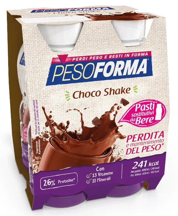 PESOFORMA CHOCO SHAKE 4X236 ML - Farmaspeed