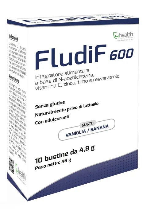 FLUDIF 600 VANIGLIA/BANANA 10 BUSTINE - Farmaspeed