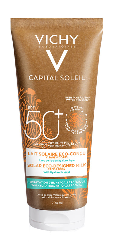 CAPITAL SOLEIL ECO-SUSTAINABLE SUN MILK SPF50+ 200 ML