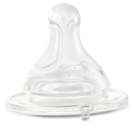 CHICCO TETTARELLA PERFECT 5 4M IN SILICONE 3 FORI 2 PEZZI - Farmaspeed