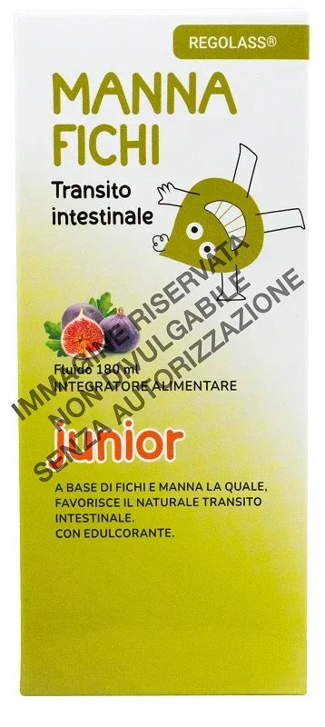 LABORATORIO DELLA FARMACIA MANNA FICHI JUNIOR 180 ML LINEA REGOLASS - Farmaspeed