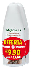 MIGLIOCRES SHAMPOO RIEQUILIBRANTE BIPACK 2 FLACONI X 200 ML - Farmaspeed