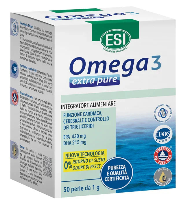 ESI OMEGA 3 EXTRA PURE 50 PERLE - Farmaspeed