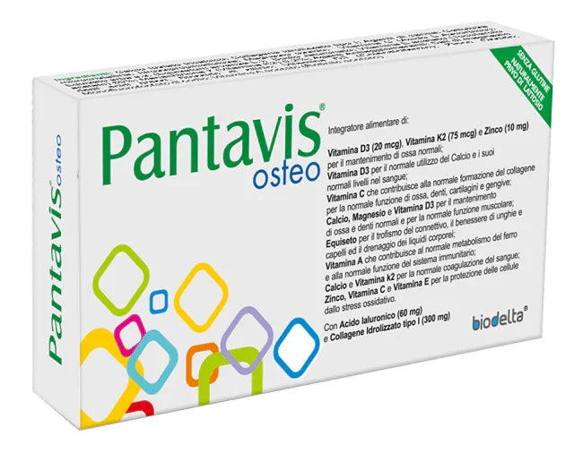 PANTAVIS OSTEO 30 COMPRESSE - Farmaspeed