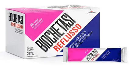 BIOCHETASI REFLUSSO 20 STICK AROMA ARANCIA - Farmaspeed