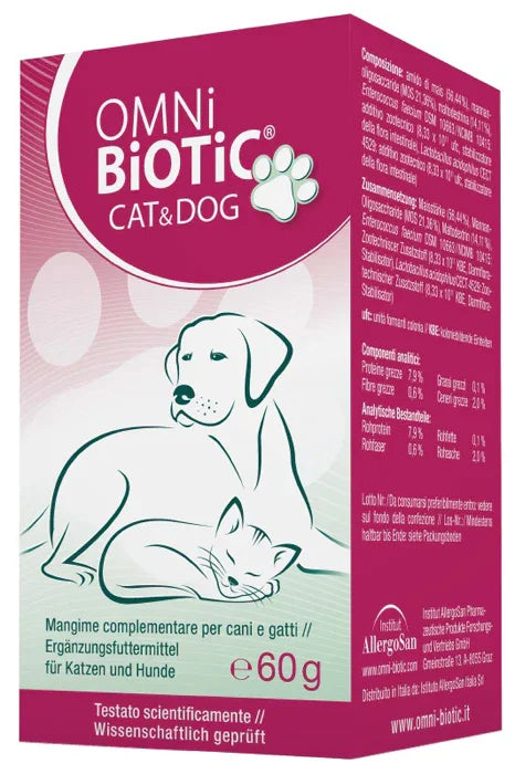 OMNI BIOTIC CAT&DOG BARATTOLO 60 G - Farmaspeed