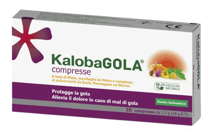 KALOBAGOLA 20 COMPRESSE BALSAMICO - Farmaspeed