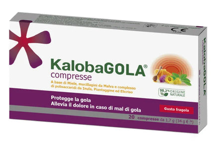 KALOBAGOLA 20 COMPRESSE FRAGOLA - Farmaspeed
