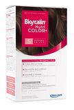 BIOSCALIN NUTRICOLOR PLUS 5 CASTANO CHIARO CREMA COLORANTE 40 ML + RIVELATORE CREMA 60 ML + SHAMPOO 12 ML + TRATTAMENTO FINALE BALSAMO 12 ML