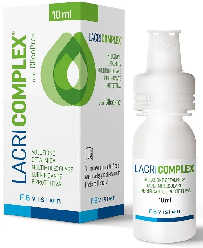 LACRICOMPLEX SOLUZIONE OFTALMICA MULTIMOLECOLARE LUBRIFICANTE PROTETTIVA 10 ML - Farmaspeed