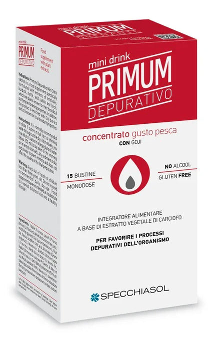 PRIMUM DEPURATIVO MINIDRINK PESCA 15 STICK DA 10 ML - Farmaspeed