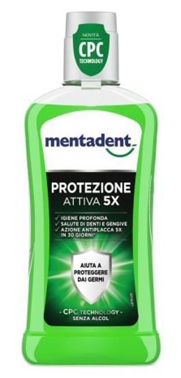 MENTADENT MOUTHWASH ACTIVE PROTECTION 400 ML