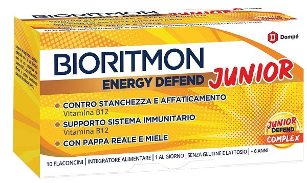 BIORITMON ENERGY DEFEND JUNIOR 10 FLACONCINI 10 ML