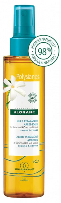 KLORANE AFTER SUN RESTRUCTURING OIL WITH TAMANU AND MONOI 150 ML