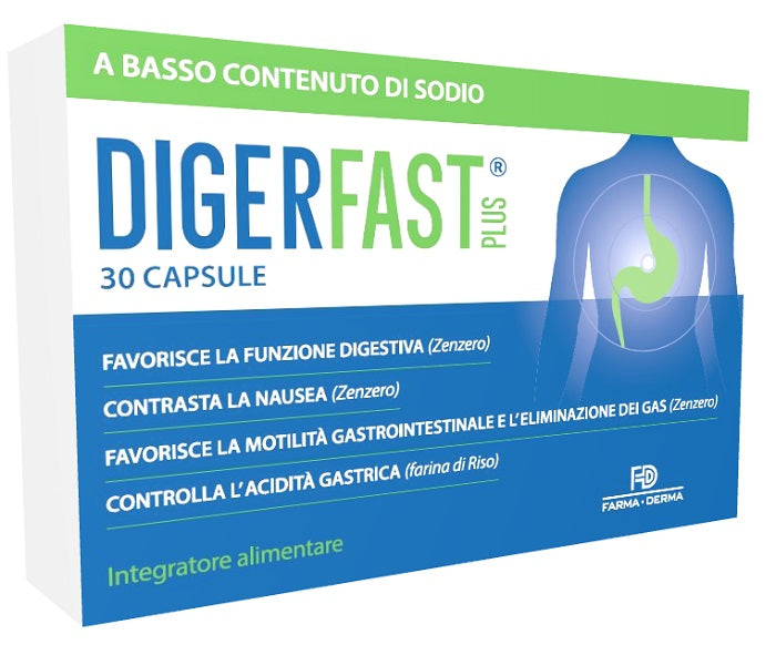 DIGERFAST PLUS 30 CAPSULES