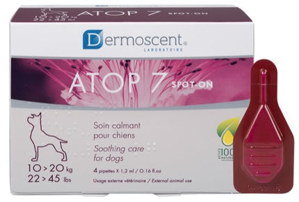 ATOP 7 SPOT-ON DOGS&CATS 10-20 KG 4 PIPETTE X 1,2 ML