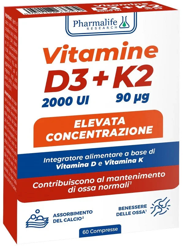 VITAMINE D3+K2 60 COMPRESSE - Farmaspeed