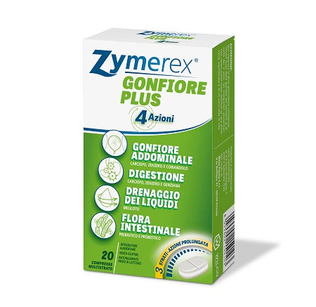 ZYMEREX SWELLING PLUS 20 TABLETS