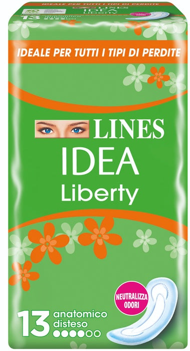 LINES IDEA LIBERTY DWCT ANATOMICAL 13 PIECES