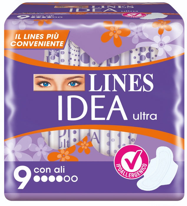 LINES IDEA ULTRA DAY WINGS 9 PIECES